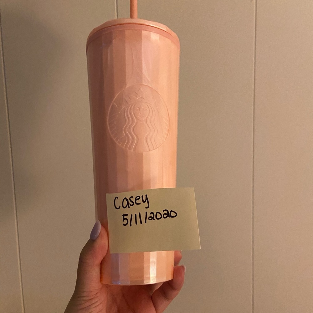 New starbucks pink dome tumbler